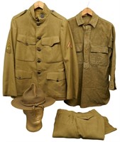 WWI US Army Chemical Corps Uniform Set
