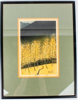 Art Shiro Kasamatsu 1959 Japanese Woodblock Print