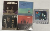 (I) 5 Rock Records LP 33 RPM Albums including