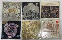 (I) 6 Rock Records LP 33 RPM Albums including