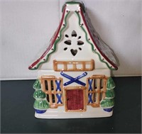 Pfaltzgraff Nordic Christmas Holiday Candle Holder