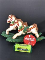 Coca-Cola, Wrigley’s Tins plus Christmas horses