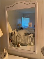 Dresser Mirror, white wood furniture bedroom