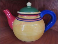 Sante Fe Pacific Rim colorful teapot (BR1)