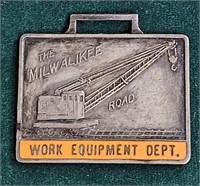 The Milwalikee Road Watch Fob