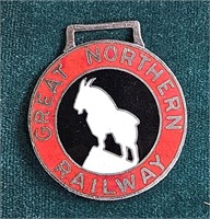 Great Northern Railway Watch Fob