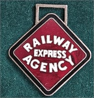 Railway Express Agency Watch Fob