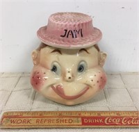 SWEET 1940'S JAPANESE PORCELAIN JAM JAR