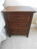 3 Drawer Nightstand #1 29"Tall, 23"Wide, and 18 1/