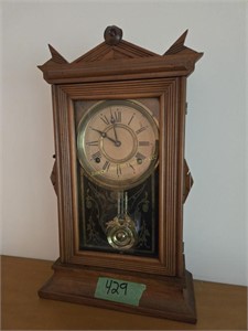 Ingram Victorian Style Mantel Clock 12 X19
