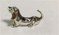 Sterling Silver Dog Pendant