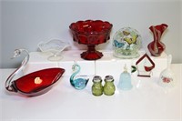Ruby Red Art Glass & More