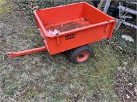 CASE PULL TYPE LAWN CART