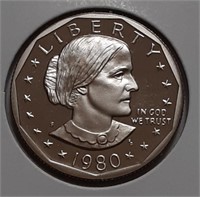 PROOF SUSAN B ANTHONY DOLLAR - 1980-S