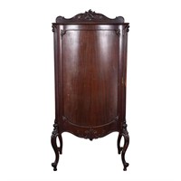 CLASSICAL STYLE MAHOGANY MUSIC CABINET