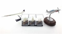 (13+) Model Ships, Airplanes
