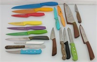 Lot of kitchen knives