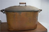 H. Heiman Copper Boiler Tub w/ Lid
