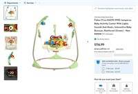 N3097  Fisher-Price Baby Jumperoo Activity Center