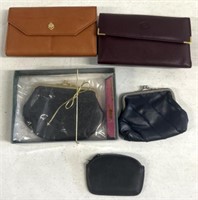 5 coin  purses