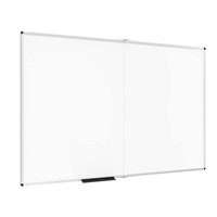 VIZ-PRO Dry Erase White Board/Magnetic Foldable