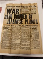 1974 Souvenir Honolulu Star Bulletin Newspaper
