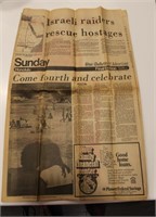 1976 Souvenir Honolulu Star Bulletin Newspaper