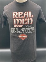 Harley-Davidson Real Men Wear Black Shirt