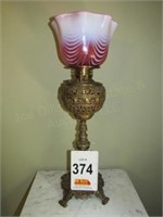 Oil Lamp 25" Tall