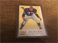 1959 Topps #132 Jim Parker NM RC Rookie Colts