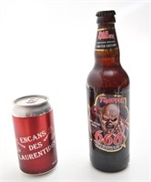 Bouteille de bière de collection Iron Maiden,
