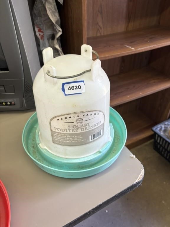 5 qt poultry waterer