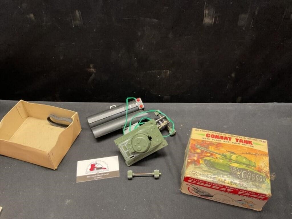 Corona toy battery operated combat tank