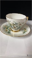 Delphine Bone China Cup & Saucer