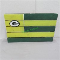 GB Packer Decoration - Made of Pallet Wood-Painted