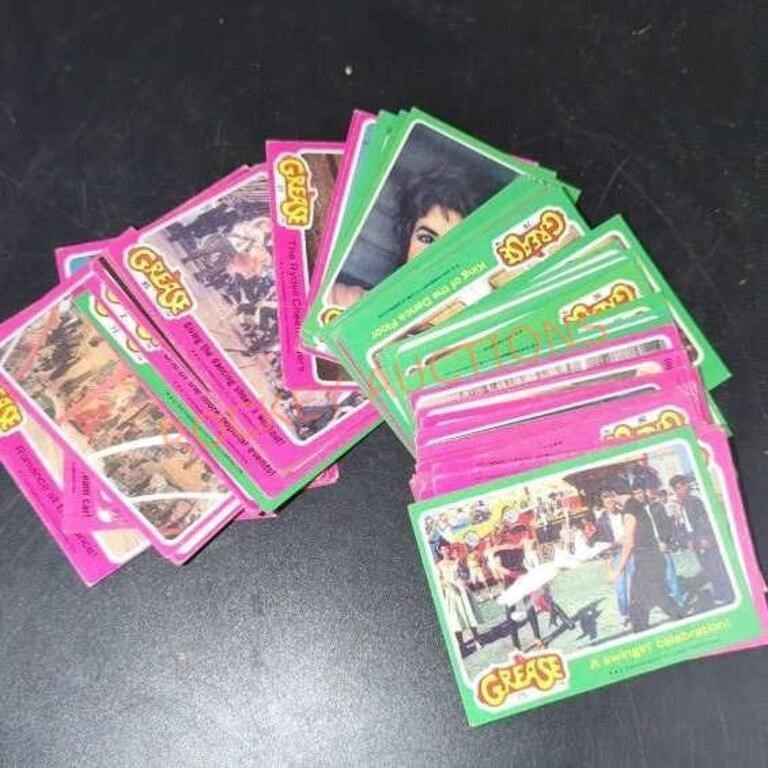 Grease trading card lot