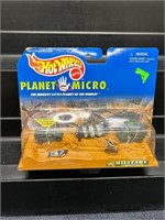 Vintage Hot WHeels Planet Micro Military! MIB MOC