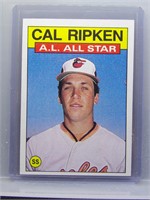 Cal Ripken Jr 1986 Topps All Star