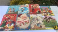 Vintage Coloring Books 1940’s and 50’s