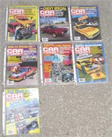 7 Car Craft Magazines: 1982 June to December