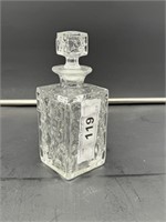 American Fostoria cologne bottle