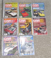 8 Car Craft Magazines: 1980 Oct. - Dec. &