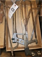 SEVERAL HACKSAWS & BLADES