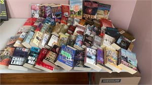 Paperback books, Nora Roberts, and more