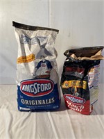 Charcoal briquettes. 20 lbs. Approximately