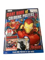 Giant Book Of Coloring Posters