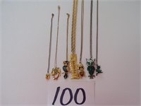 Asst of Vint./Now Animal Necklaces