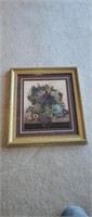 Glynda Turley ornate framed fruit wall print,