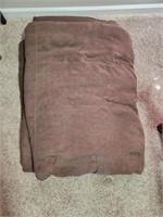Full Size Tan Comforter