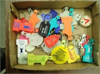 Several Collector Key Chains